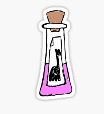 A llama?!?! Sticker