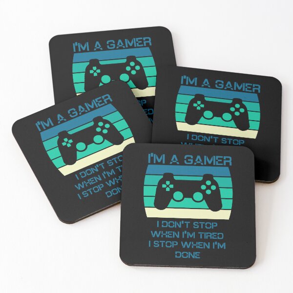 Item preview, I'm a gamer I don't stop when i'm tired i stop when i'm done designed and sold by JoRealm.