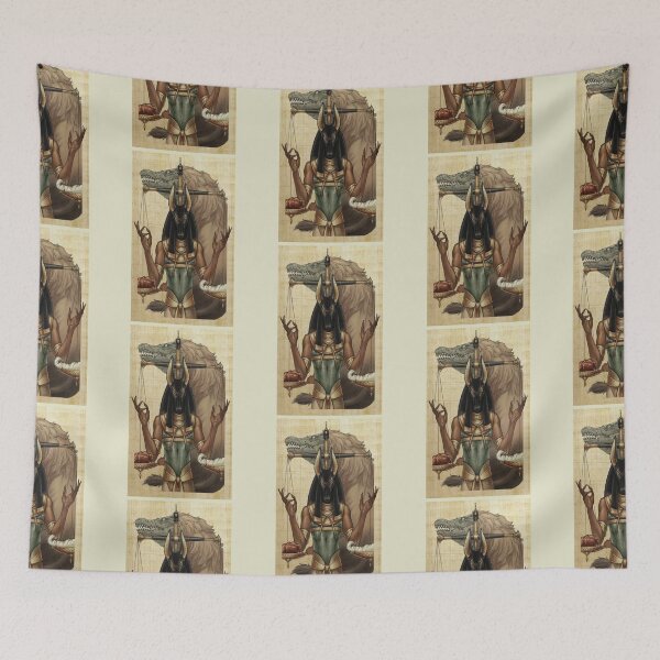 Item preview, anubis scales poster designed and sold by Elliettelegaspi.