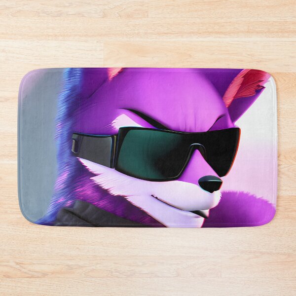 Item preview, Cool Purple Fox with Sunglasses designed and sold by Mellow-mellow.
