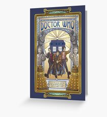 All of Time and Space Greeting Card