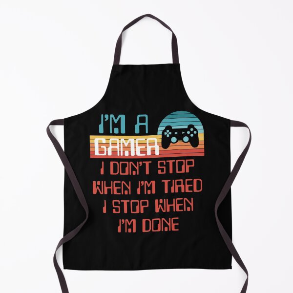 Item preview, I'm a gamer I don't stop when i'm tired i stop when i'm done designed and sold by JoRealm.