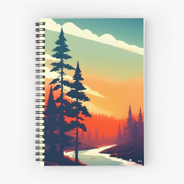 Item preview, Add a Touch of Beauty and Tranquility to Your Home with Our Wide Range of Gorgeous Minimalist Forest Landscape Prints designed and sold by supeart.