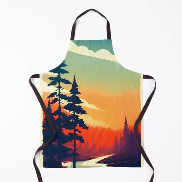 Item preview, Add a Touch of Beauty and Tranquility to Your Home with Our Wide Range of Gorgeous Minimalist Forest Landscape Prints designed and sold by supeart.