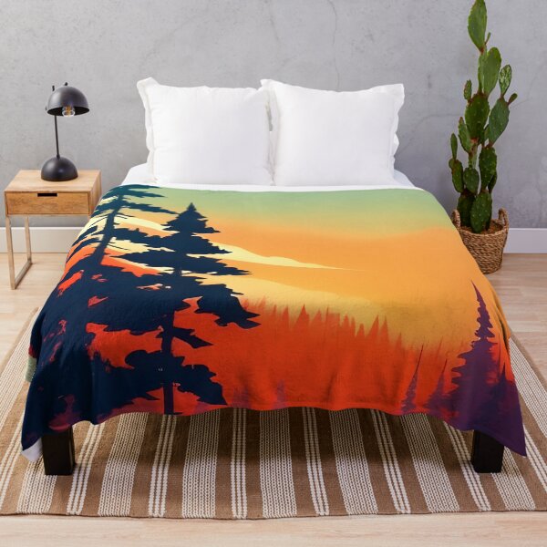 Item preview, Add a Touch of Beauty and Tranquility to Your Home with Our Wide Range of Gorgeous Minimalist Forest Landscape Prints designed and sold by supeart.