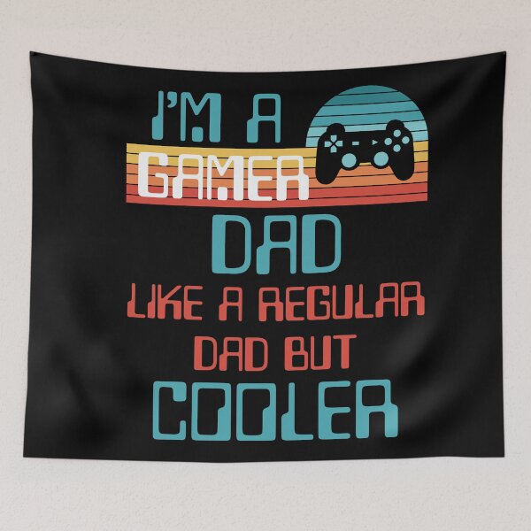 Item preview, Gamer dad like a regular dad but cooler designed and sold by JoRealm.