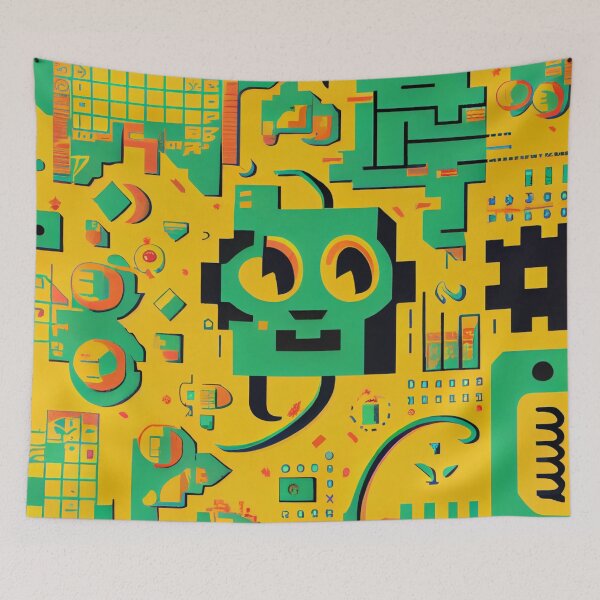 Item preview, Retro Pattern of the 2000s - Y2K Nostalgia, Back to the 90s designed and sold by HiArtify ❤️.