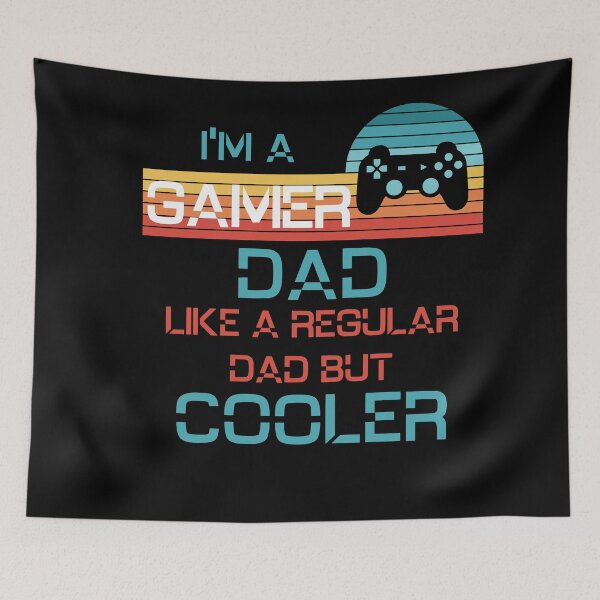 Item preview, I'm a gamer dad like a regular dad but cooler designed and sold by JoRealm.