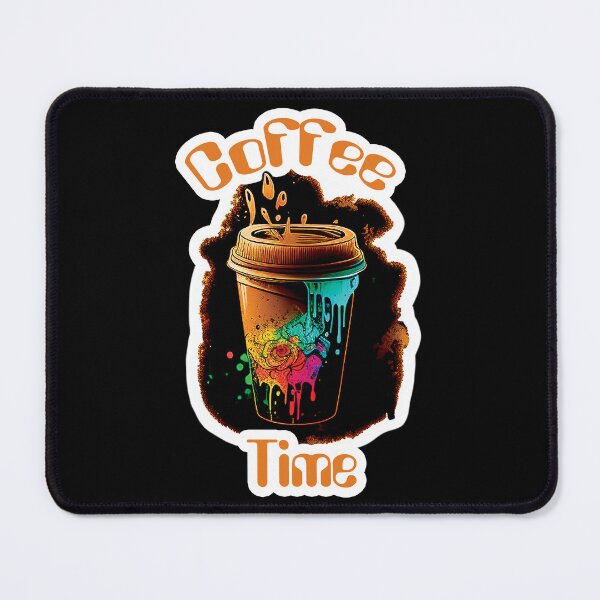 Item preview, Sticker Coffee Time designed and sold by FunArt4You.