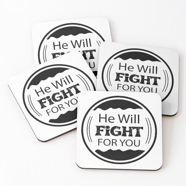 Item preview, T shirt and sticker - He will fight for you designed and sold by Billium Halder.