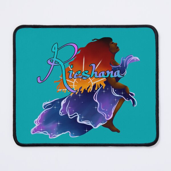 Item preview, Rieshana Name Art designed and sold by AvalonUnmuzzled.