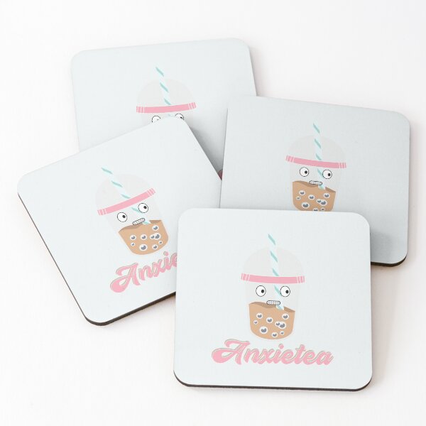 Item preview, Anxietea, anxiety boba tea designed and sold by hitechmom.