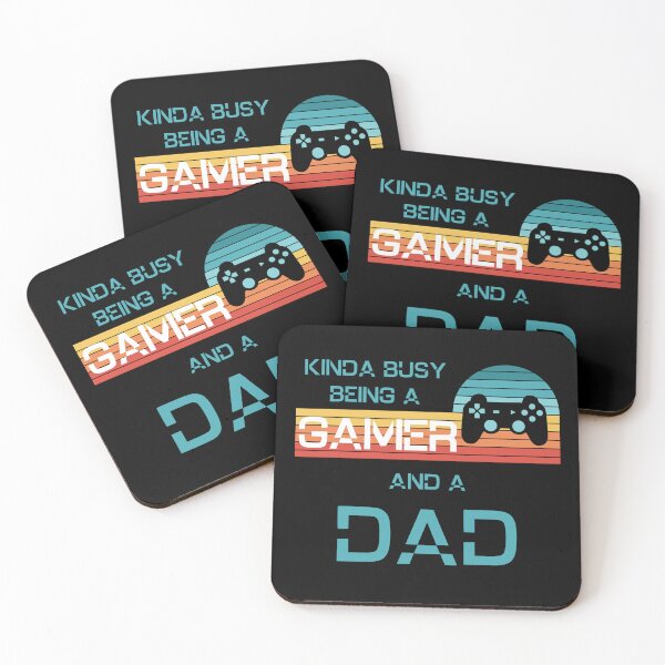 Item preview, Kinda busy being a gamer and a dad designed and sold by JoRealm.
