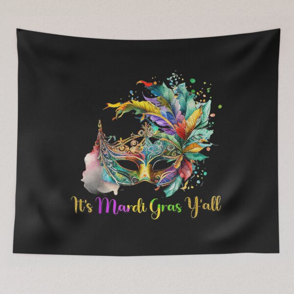 Item preview, Vintage Mardi Gras Louisiana Funny Festival Party Outfits T-Shirt designed and sold by Klaus-Gilbert.