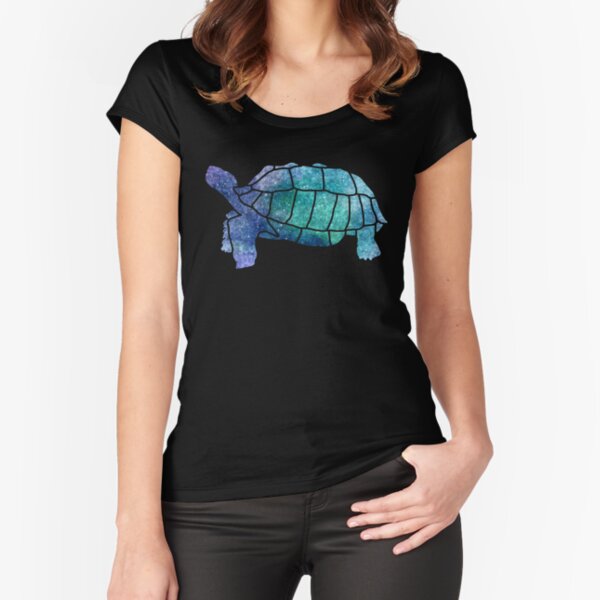 Item preview, Sulcata Tortoise Silhouette (sparkles) designed and sold by misimichu.