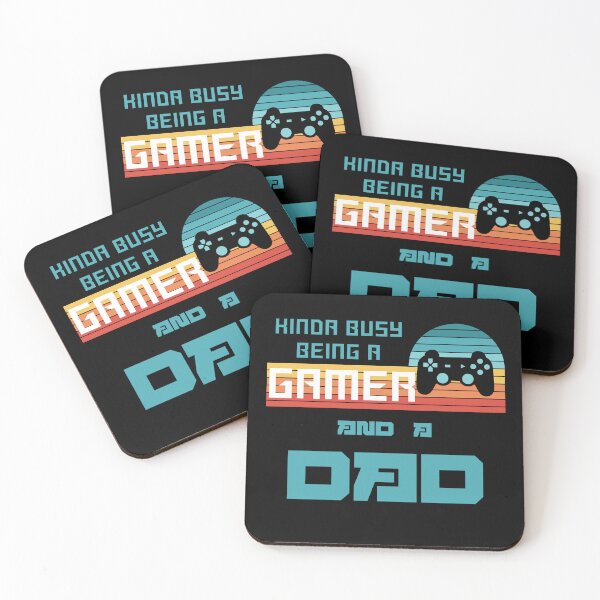 Item preview, Kinda busy being a gamer and a dad designed and sold by JoRealm.