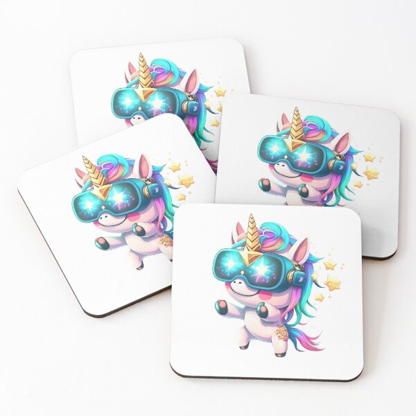 Item preview, Chibi Unicorn with VR designed and sold by Chibi Fantasy.