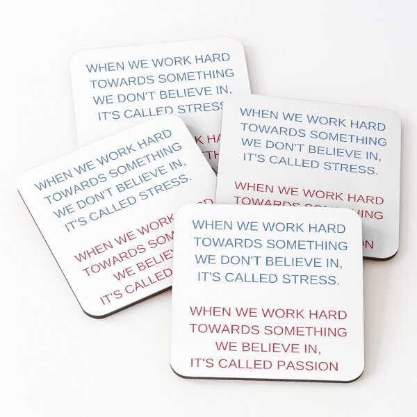 Item preview, Work and Passion  designed and sold by Inspirationmotivation.