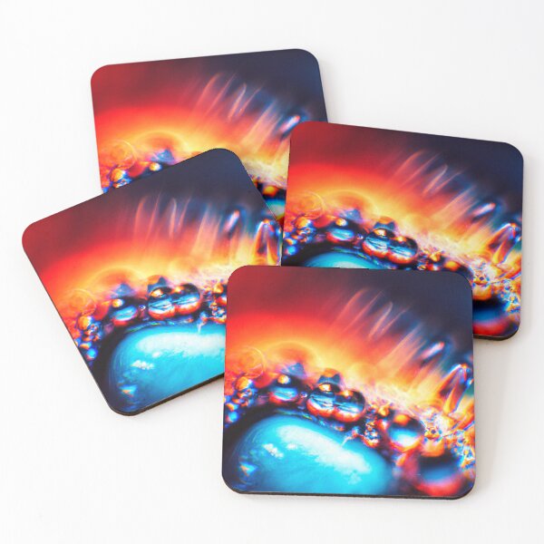 Item preview, Drops on hot metal - abstract designed and sold by Jaroslav Hubert.