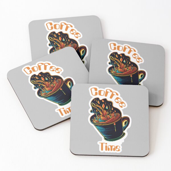 Item preview, Sticker Coffee Time designed and sold by FunArt4You.
