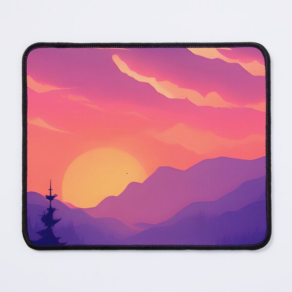 Item preview, Enhance Your Space with Our Stunning Minimalist Landscape Mountain Trees Prints designed and sold by supeart.
