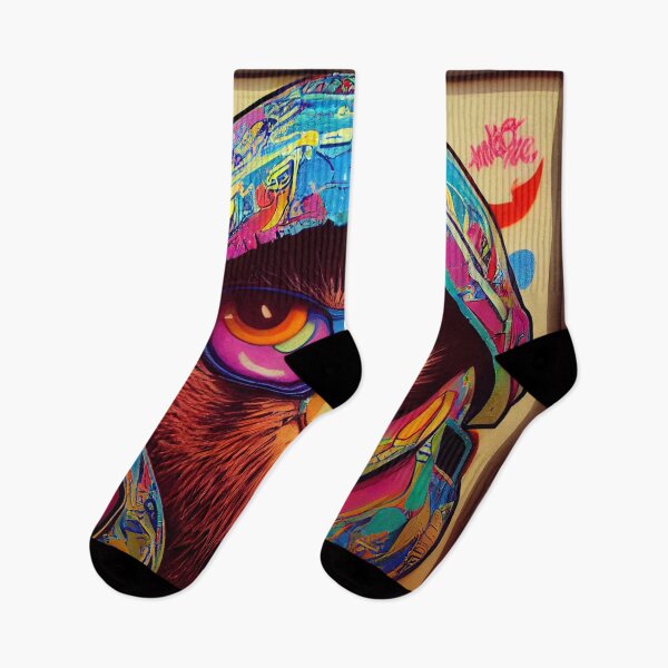 Item preview, a painting of an owl wearing sunglasses and a hoodie designed and sold by DesignAtYO.