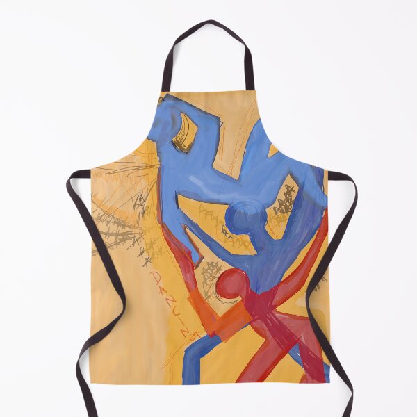 Item preview, dancing abstract painting neo-expressionism designed and sold by KARTICK DUTTA.