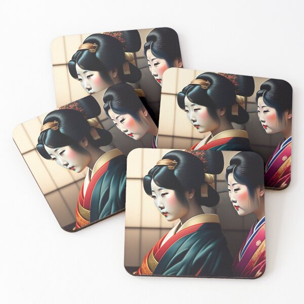Item preview, Two Japanese Geisha's designed and sold by PaletteCleaners.