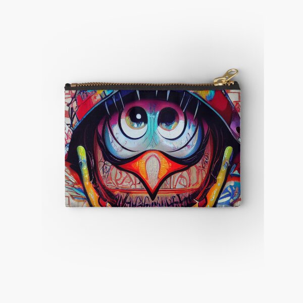 Item preview, a painting of a bird wearing a hat designed and sold by DesignAtYO.