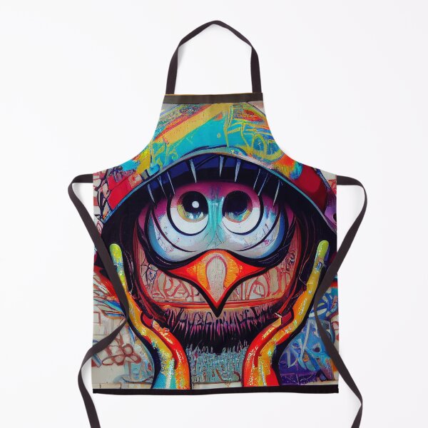 Item preview, a painting of a bird wearing a hat designed and sold by DesignAtYO.