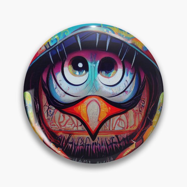Item preview, a painting of a bird wearing a hat designed and sold by DesignAtYO.
