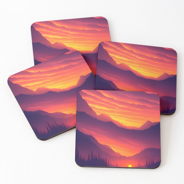 Item preview, Enhance Your Home with Our Beautiful Minimalist Landscape Mountain Trees Print Collection designed and sold by supeart.