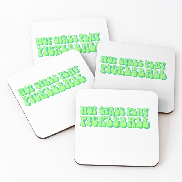 Item preview, Hot Girls Play Pickleball Green designed and sold by bmdownes.