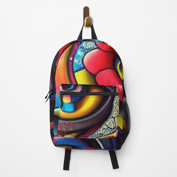 Item preview, a close up of a painting of a person's face designed and sold by DesignAtYO.