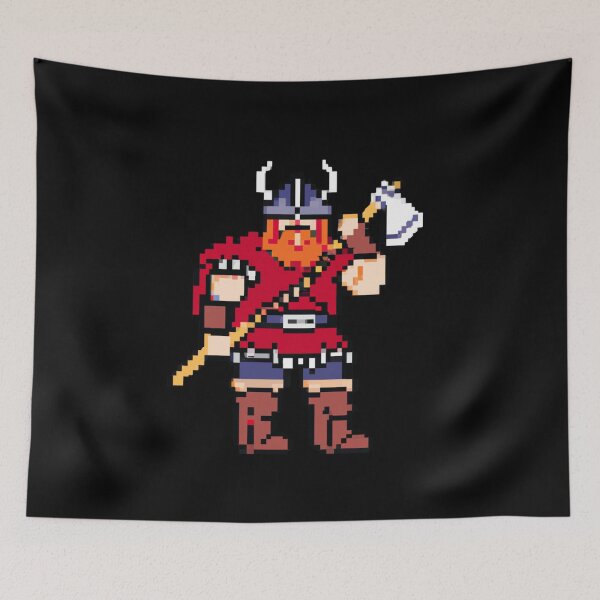 Item preview, Viking Dwarf - Strike The Earth - Dwarf Fortress - Pixel game designed and sold by Dude 4U.