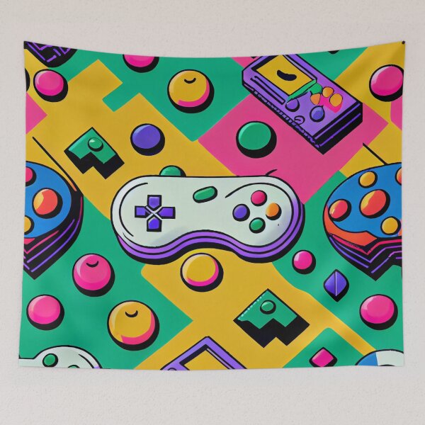 Item preview, Retro Pattern of the 2000s - Y2K Nostalgia, Back to the 90s designed and sold by HiArtify ❤️.
