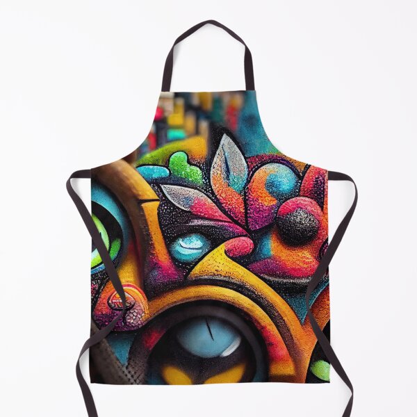 Item preview, a close up of a painting on the side of a building designed and sold by DesignAtYO.