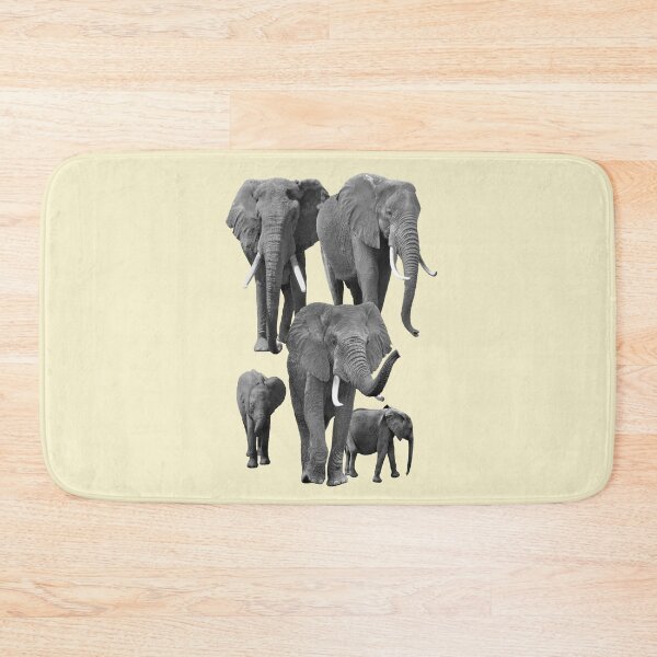 Item preview, Elephant family - elephant - wild animals in Africa designed and sold by TShirtsundMehr.