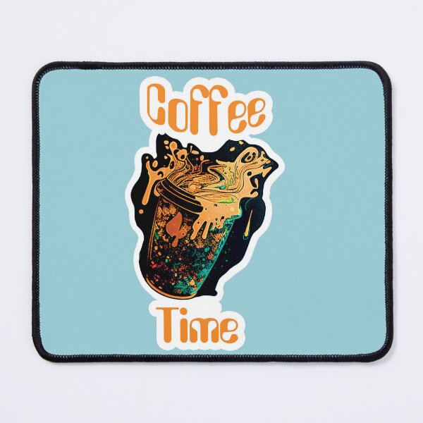 Item preview, Sticker Coffee Time designed and sold by FunArt4You.