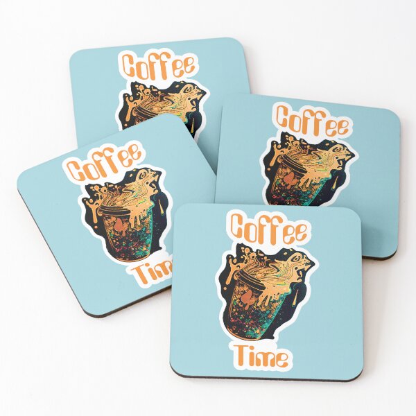 Item preview, Sticker Coffee Time designed and sold by FunArt4You.