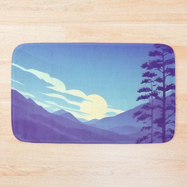 Item preview, Add a Touch of Beauty and Tranquility to Your Home with Our Wide Range of Gorgeous Minimalist Matte Painting of Beautiful Mountain Landscape in the Bavarian Alps Prints designed and sold by supeart.