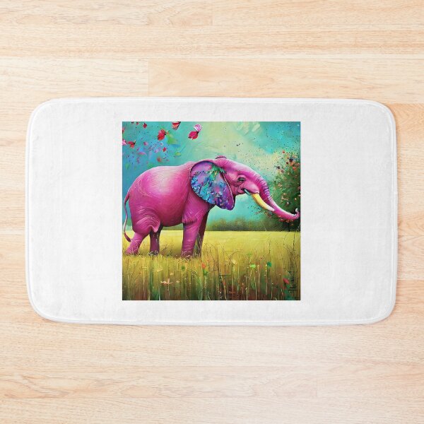 Item preview, Pink elephant designed and sold by bogfl.