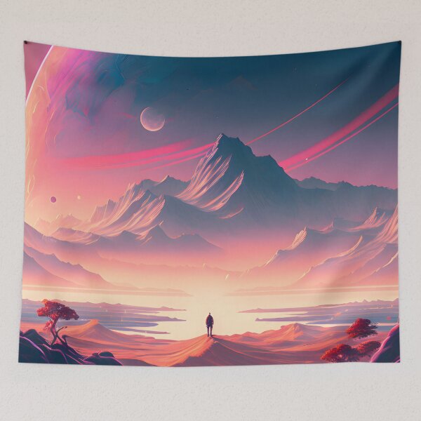Item preview, "Nature of the Cosmos: A Stranded Soul" designed and sold by mai-gallery.