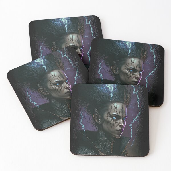 Item preview, Gothic Wicca Biopunk: A Fusion of Dark Fantasy and Futuristic Science designed and sold by WartonnoArt.