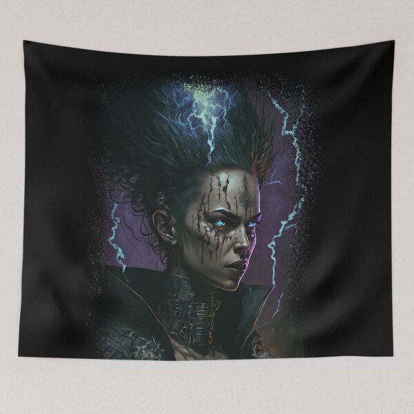 Item preview, Gothic Wicca Biopunk: A Fusion of Dark Fantasy and Futuristic Science designed and sold by WartonnoArt.