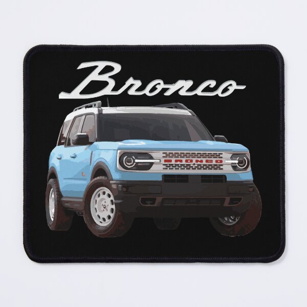 Item preview, Ford Bronco Heritage edition Robin's Egg blue Ford Bronco MURICA SUV sport truck designed and sold by cowtownCOWBOY.