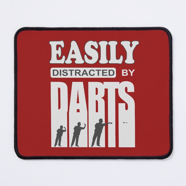 Item preview, Dart cool quote Easily distracted by darts designed and sold by ChrUzDesigner.