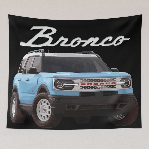 Item preview, Ford Bronco Heritage edition Robin's Egg blue Ford Bronco MURICA SUV sport truck designed and sold by cowtownCOWBOY.