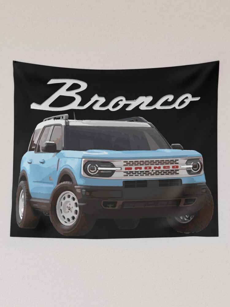 Ford Bronco Heritage edition Robin's Egg blue Ford Bronco MURICA SUV sport  truck Essential T-Shirt for Sale by cowtownCOWBOY