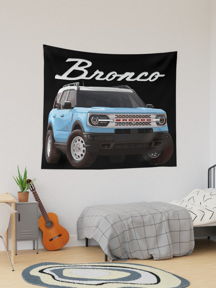 Ford Bronco Heritage edition Robin's Egg blue Ford Bronco MURICA SUV sport  truck Essential T-Shirt for Sale by cowtownCOWBOY